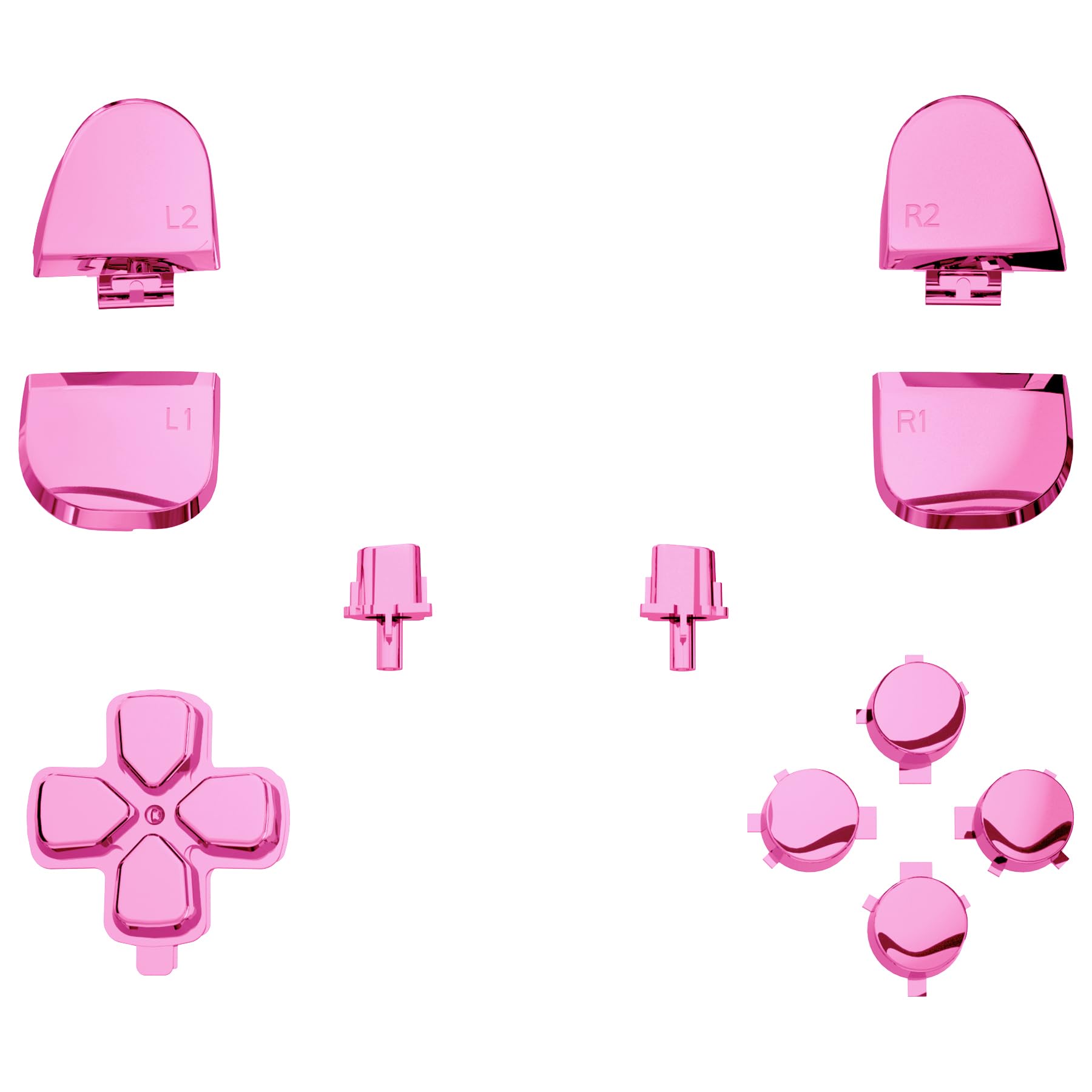 

eXtremeRate, сумісна з контролером PS5, заміна R1L1R2L2, тригер Share Option Face, повний набір кнопок, сумісних з Chrome, контролером PS5