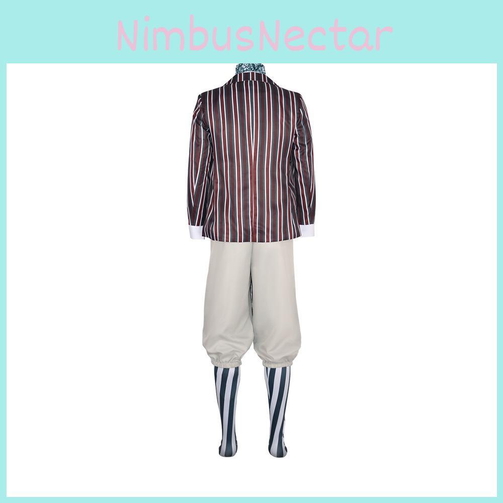 Oompa-loompa Cosplay Costume For 2023 Movie Polyester Fabric In Stock