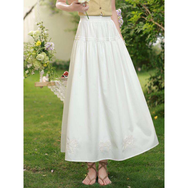 Women s High-Waist A-Line Midi Skirt S