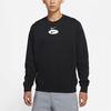 Nike casual sports fleece-lined crewneck long-sleeve sweatshirt for men