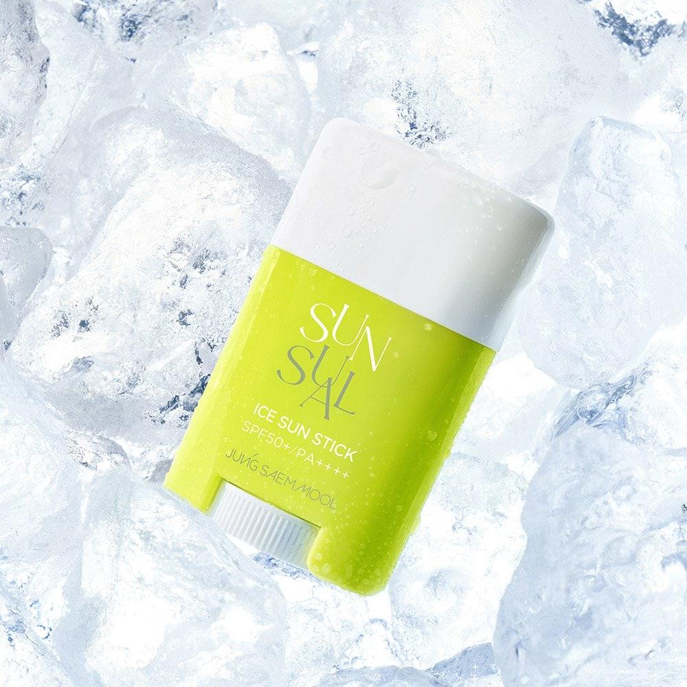 JUNG SAEM MOOL Sunsual Ice Sun Stick 16g (Vita Capsule Sun 5ml X 2 Provided)