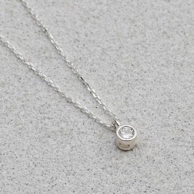 Women's Daily Accessory Sari Cubic Simple Necklace
