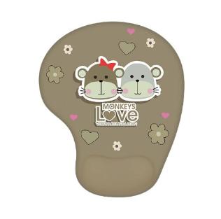 Flowers Natural Design Mouse Pad Wrist Ergonomic Soft Anti-Slip Wrist Rest Support Mat Computer Mouse Pad For Office