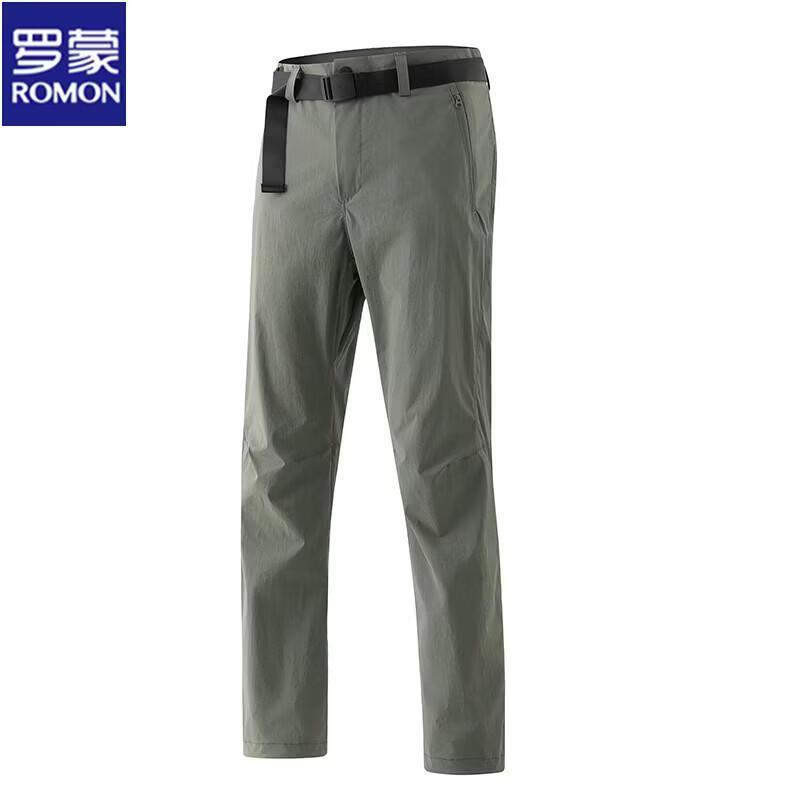 ROMON Men s Summer Quick-Dry Straight-Leg Pants 3XL