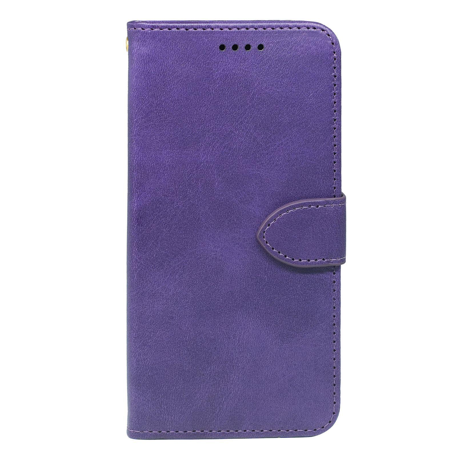 

Motorola Moto X70 Air Pro Calfskin Stand Wallet Flip Leather Case Moto X70 air pro China/Moto Signature 5G Global фиолетовый