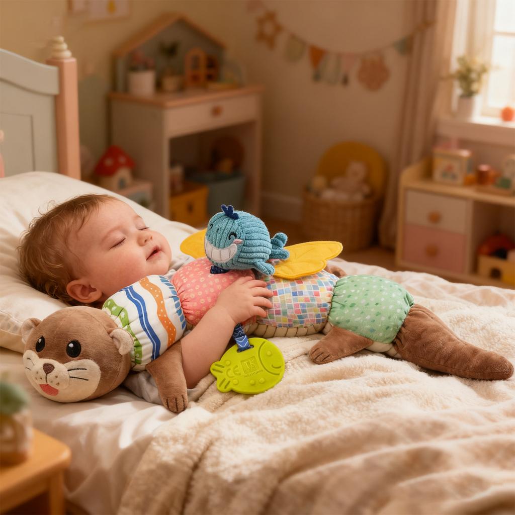 The Adorable 53cm Caterpillar Plush Toy Is Perfect For Play And Is Suitable For Boys And Girls Aged 3-12 Months And Makes A Great First Birthday Gift