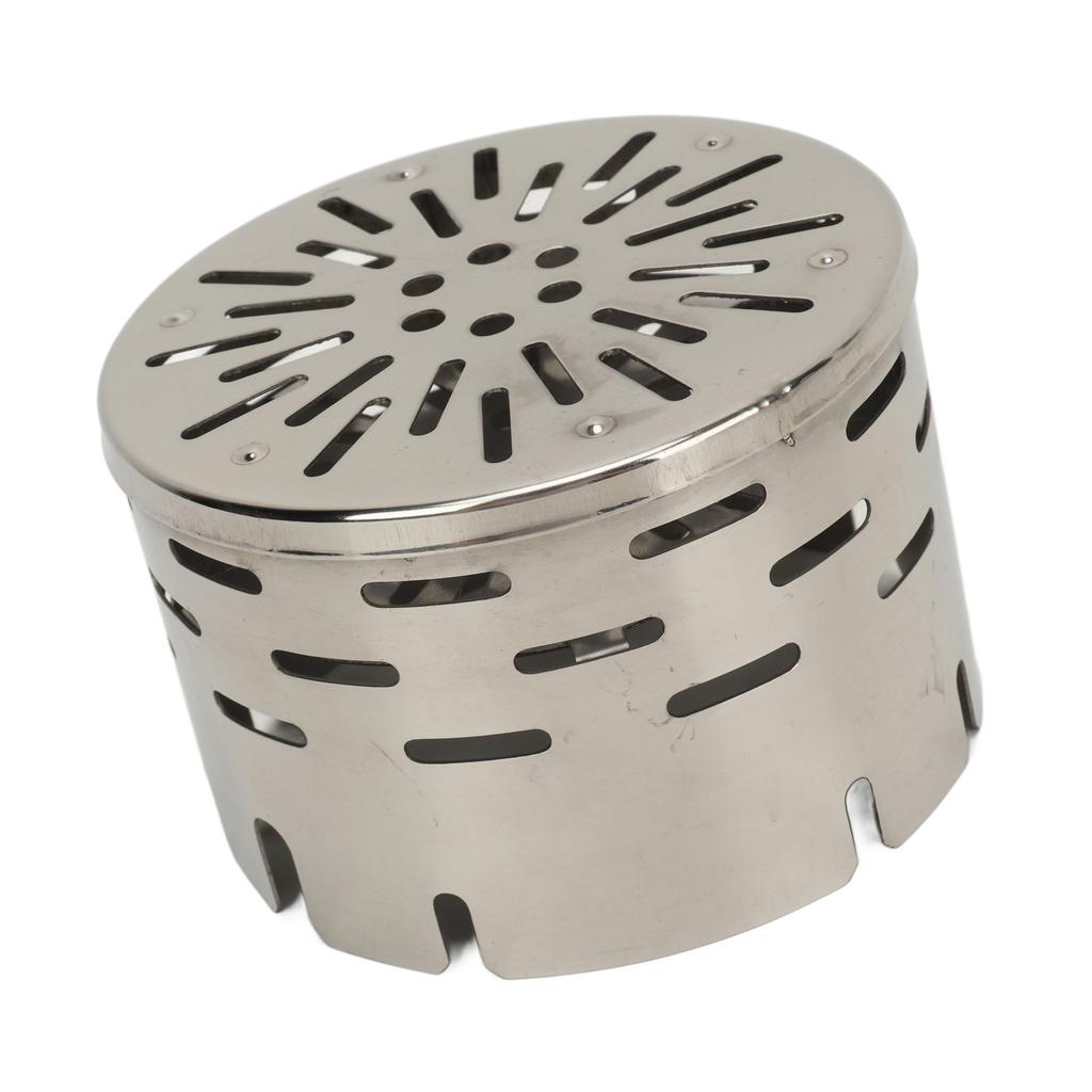 Camping Heater Stove Cover Stainless Steel Efficient Safe Outdoor Stove Heating Cover for BRS 6 11 15 53 56 Stove