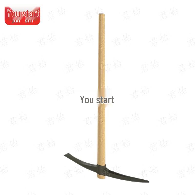 Junshi Outdoor Steel Pickaxe with Handle