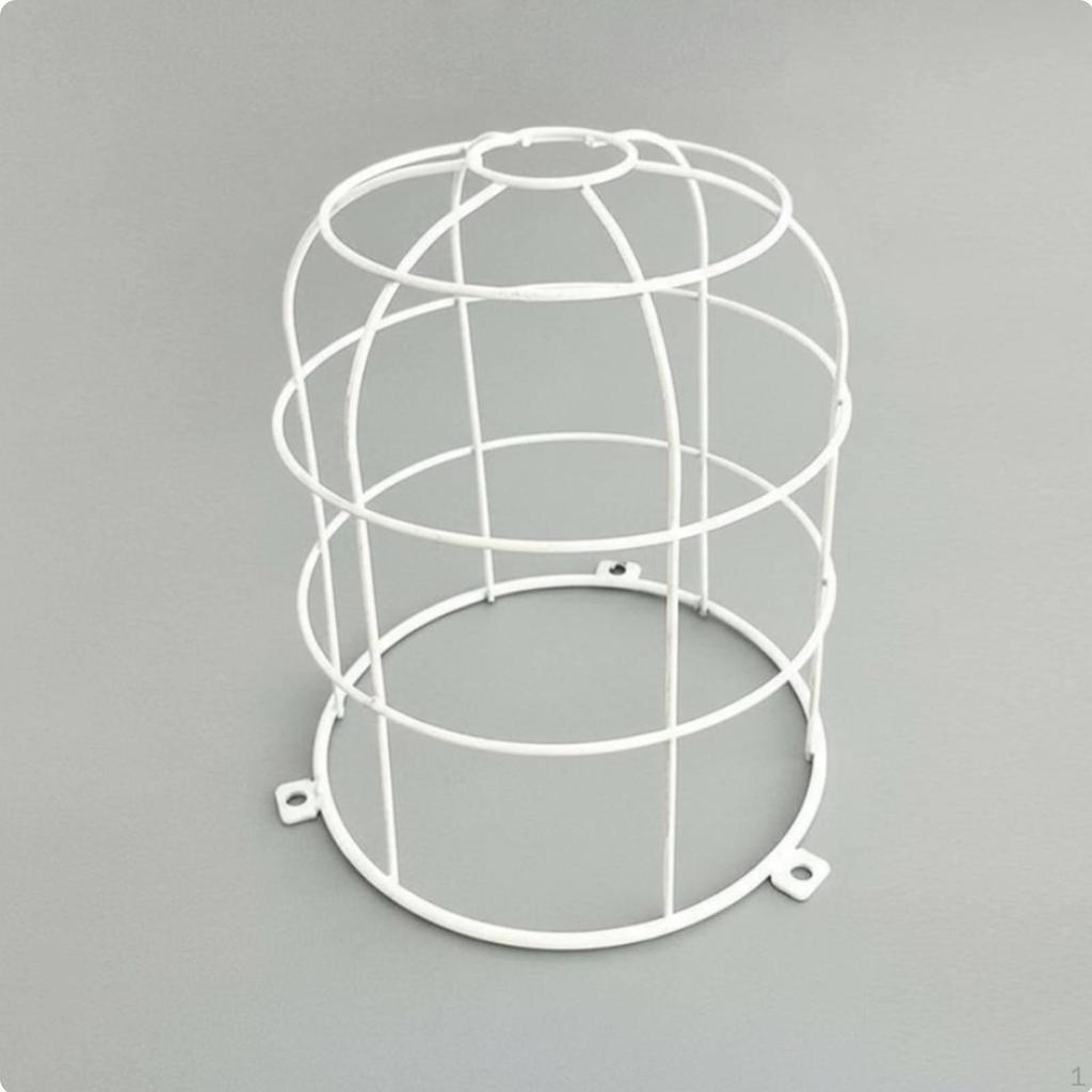 Wire Bulb Cage Impact Resistant Industrial Protector Iron Construction Light