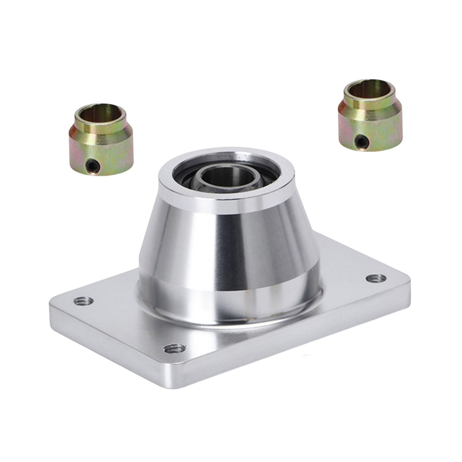 Short Throw Quick Shifter Base for 206 306 Short Shifter Quick Base Aluminum Shifter Connector Auto Accessories 1 серебряный