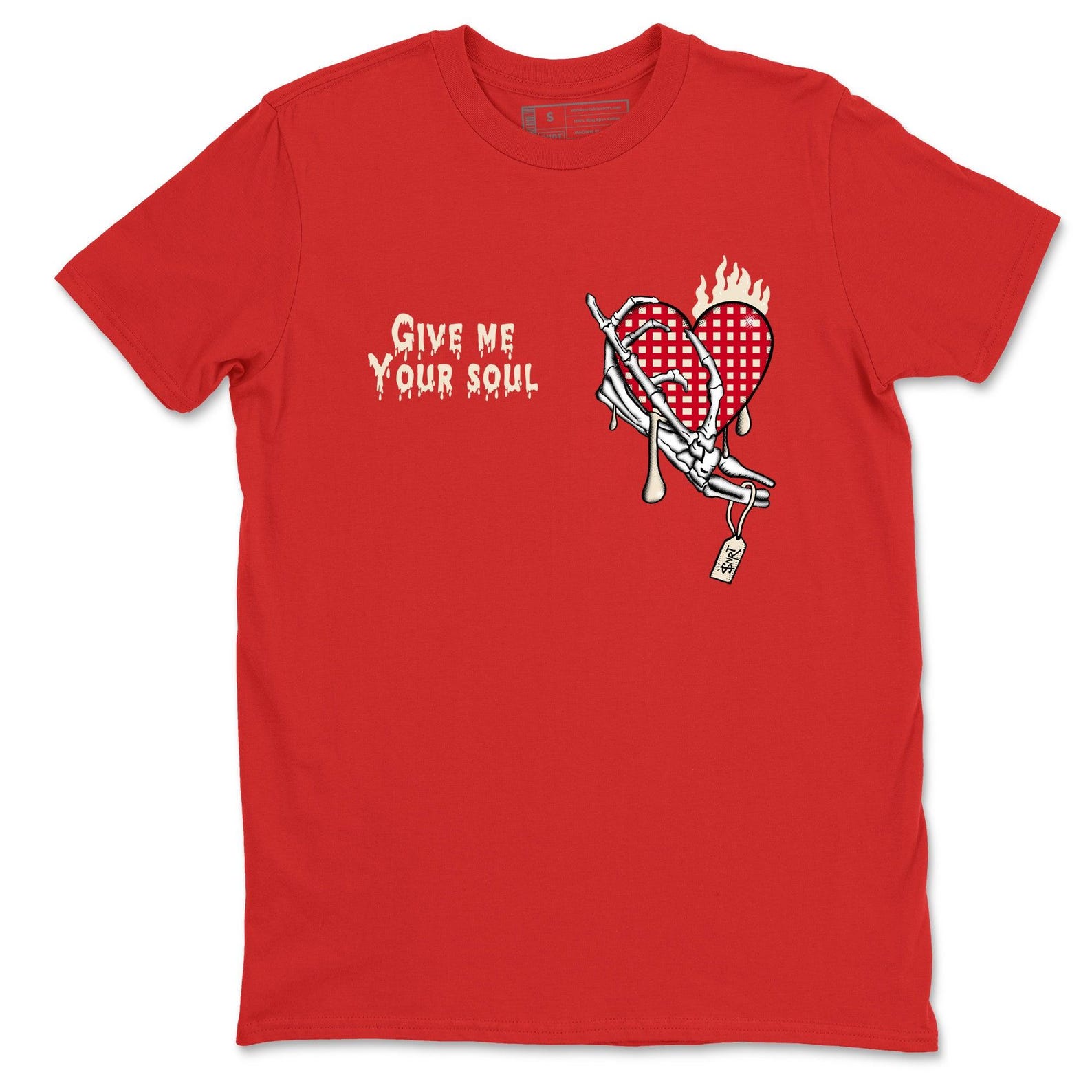 Give Me Your Soul graphic Tee. Perfect as a Valentine’s Day gift. 4s Valentines Day XL