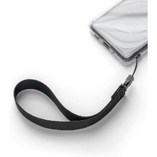 Ringke Hand Strap - Universal Lanyard for Phones, Keys, Cameras & ID with Durable QuikCatch Design чёрный