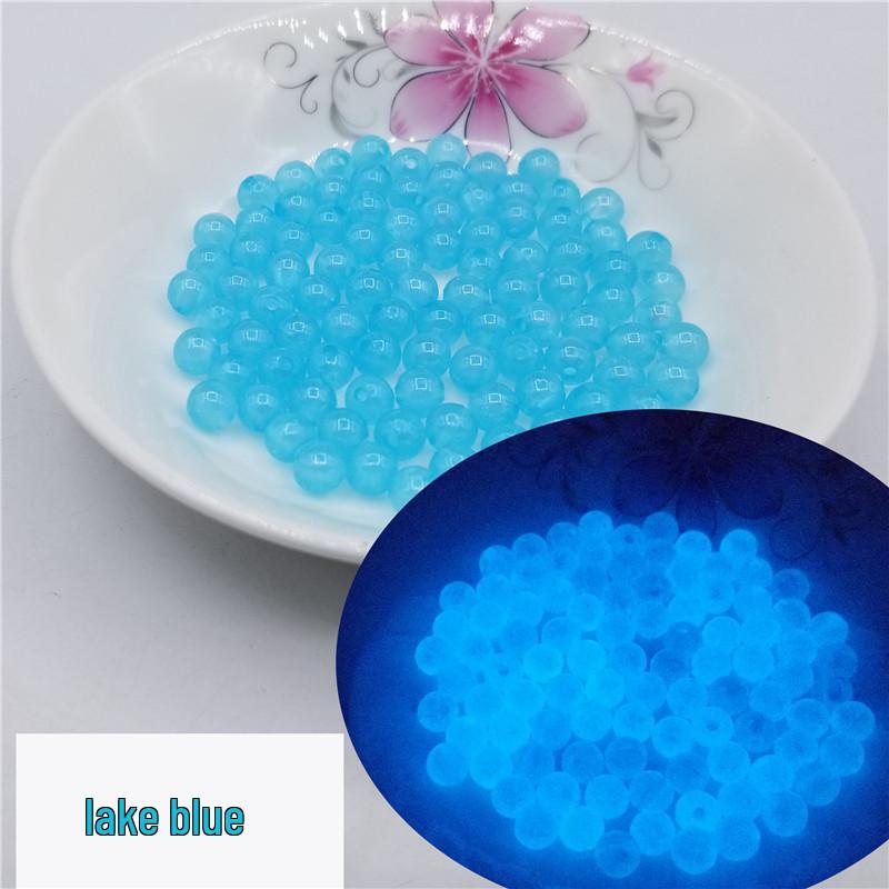 

12mm Luminous Round Beads with Holes for DIY String Ornaments