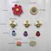 10pcs Candy Flower Frosted Resin Fridge Magnets Creative Korean 3d Magnets Cartoon Magnets Home Decore