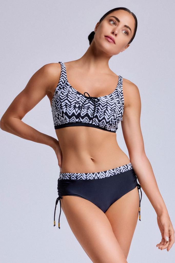 Купальник с уплотнённой чашкой, плавки слип David (87914)