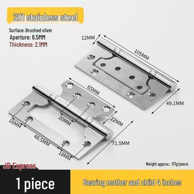 Stainless Steel Flat Opening Hinge