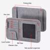 Net Pocket Car Sun Visor Organizer Multi-compartment Sun Visor Pocket Vehicle Glasses Holder  Truck
