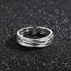 Unisex Open Adjustable Index Finger Ring - Sleek, Simple Design for a High-End, Fashionable Look