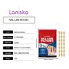 Brittle Nail Repair Patch Nourishing  for Discolored Nails  Smooth Surface Shine DIY Manicure 21Pcs Home Use