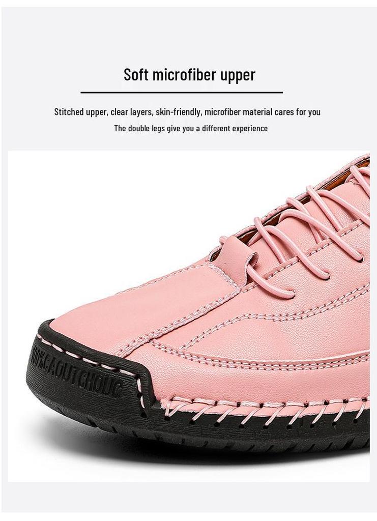 New 2026 Korean Style Handmade Women's Breathable High-top Casual Boots