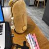 Rilakkuma Plush Zipper Pencil Case For Girls With Cute Toy Storage Organizer