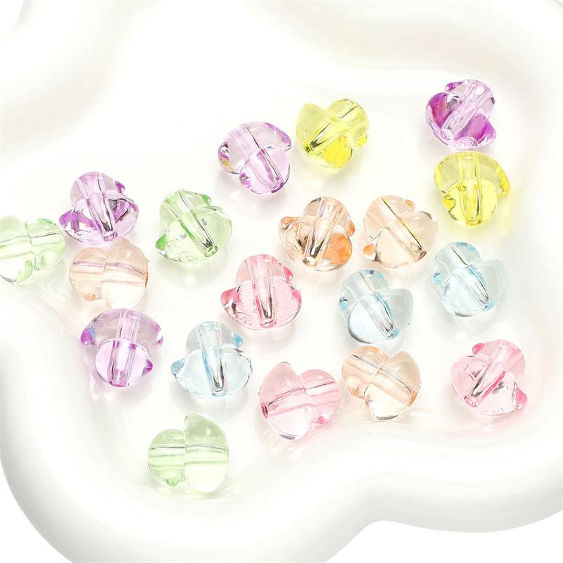 

Бусины ручной работы Акриловые прозрачные блестящие бусины конфетного цвета Ручная работа Бисероплетение бусины россыпью Аксессуары Браслеты Ожерелья Ювелирные изделия Бусины 20 pcs