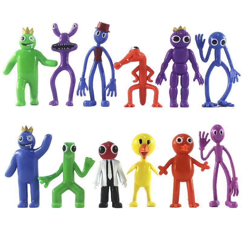 Colorful Roblox Rainbow Friends Playtime Figures Set For Children