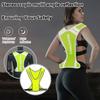 Reflective Night Running Vest High Visibility Reflective Vest Safety Vest With Elastic Strap For Night Hiking Cycling