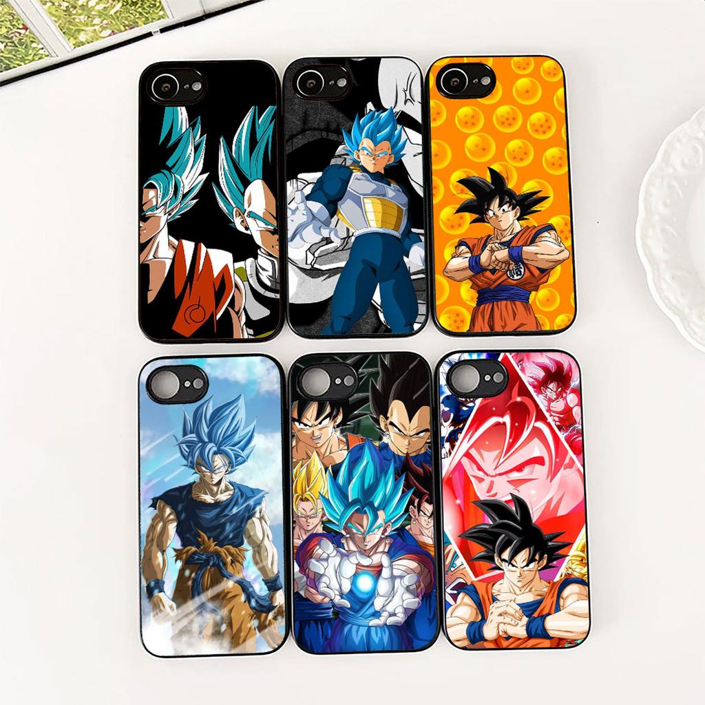 for Apple iPhone 16 14 15 Plus 11 Pro Max 16E ProMax + 16Plus 15+ 14+ Phone Cover Case Vegeta Dragons Gokus Balls Super Vegito