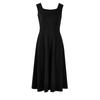 Qiusyiren 2026 Summer Square Neck Sleeveless A-Line Midi Dress