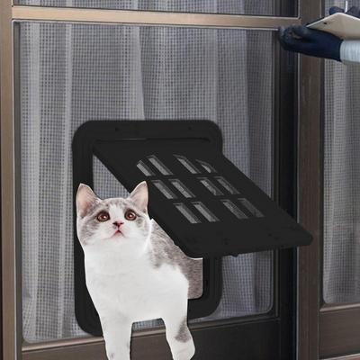 Köpek Kapısı Manyetik Kilitli İç Kapı Kapağı Kedi Pencere Kapısı Kedi Ekran Bariyeri Sürgülü Kapı Pencere Ekranları Köpek Kapısı Girişi İçin