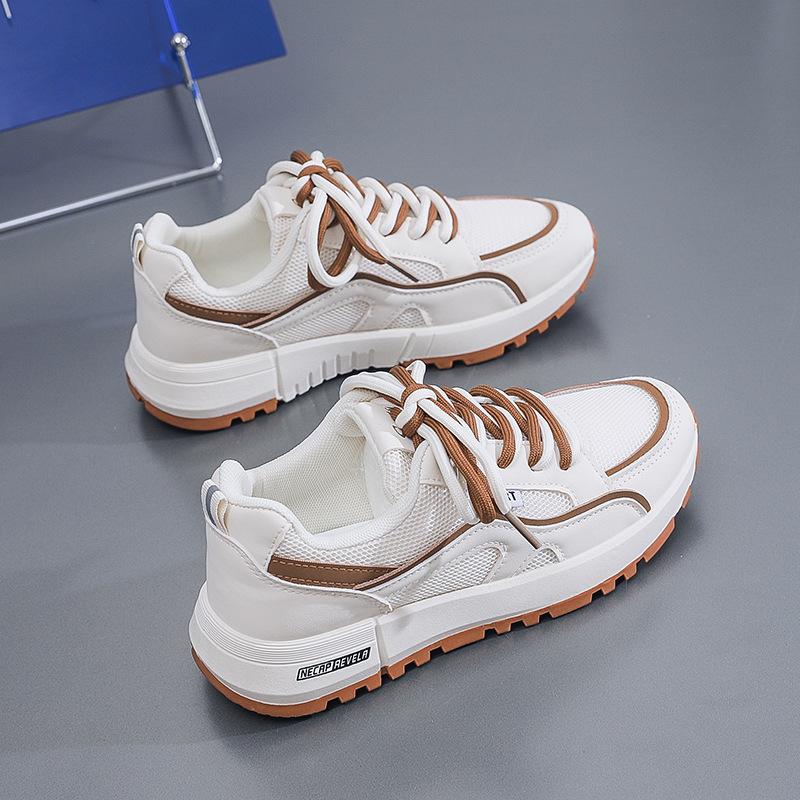 2025 Popular Autumn Lightweight Soft-soled Casual Shoes Outdoor Running Sports Shoes Student Mesh Breathable Women's Shoes