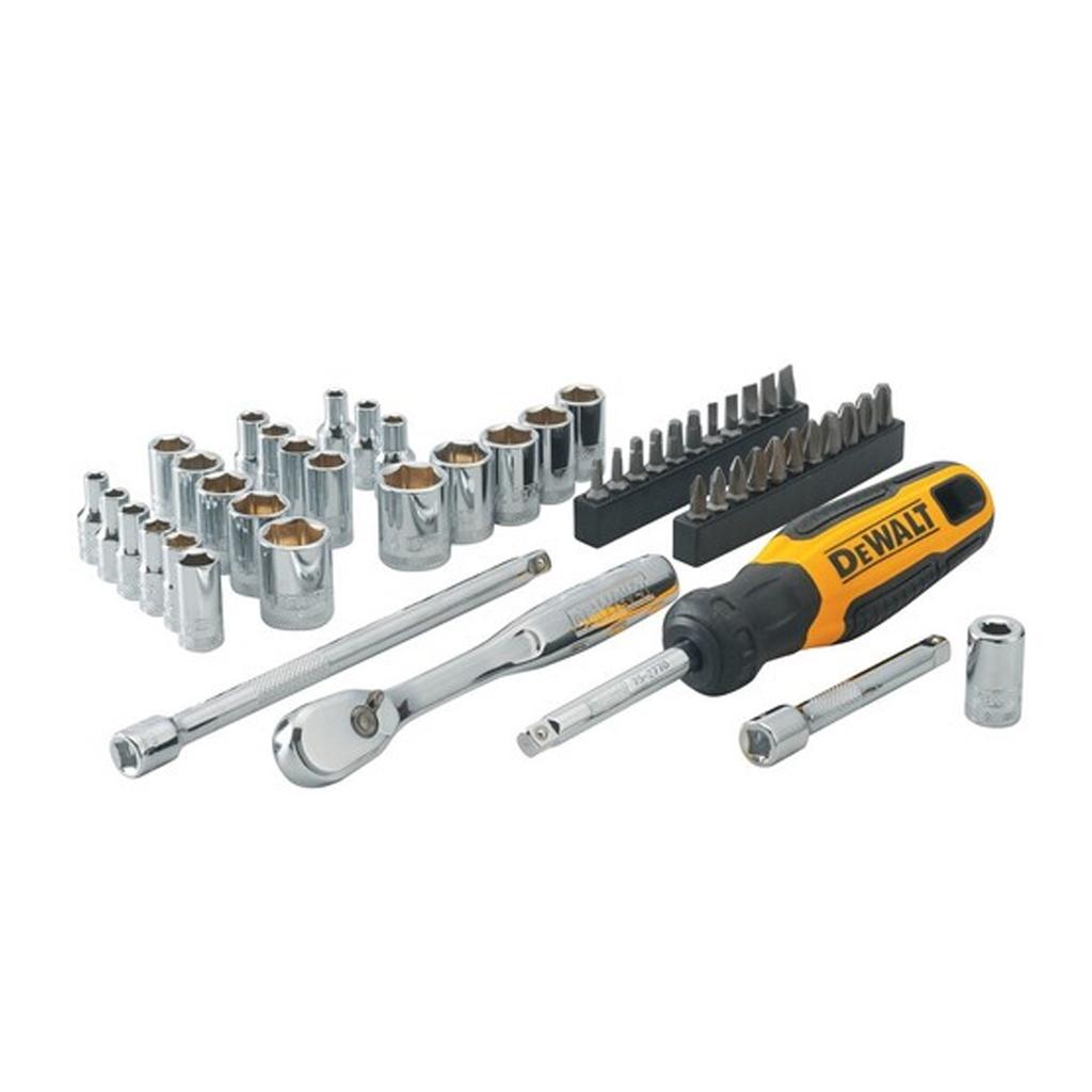 Dewalt 1/4 Drive Socket Wrench Set (Pack of 50)