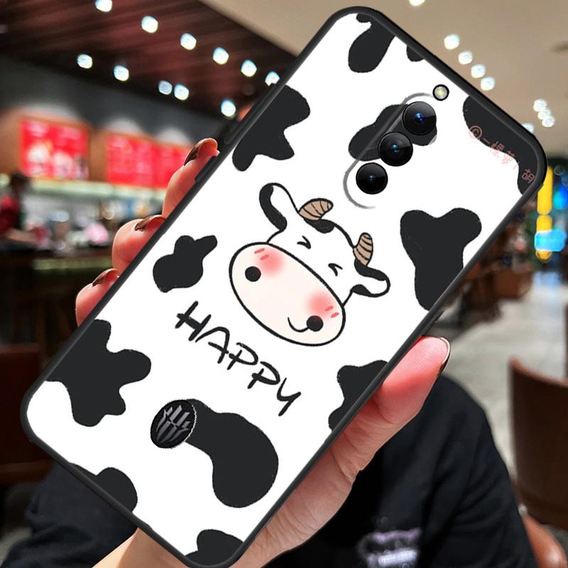 Milk Cow Skin Print Luxury Case For ZTE Nubia Red Magic 10S 10 8 9 8S 9S 11 Pro Plus 10 Air 5G 6R 6 7 6S 7S Pro Cover