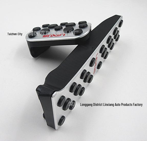 Passt: '19 Lexus UX Aluminiumlegierung Anti-Rutsch Pedale, Gaspedal, Bremspedal.