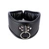 Enhanced Cotton-Padded BDSM Neck Collar with Mouth Gag
