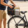 Stahl-Fahrradkorb für hinten, schwere Ausführung, geräumiges Design für Pendeln und täglichen Gebrauch