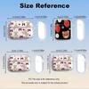 Case For Airpods 2 Pro 3 1 4 Pro3 Pro2 Clear Earphone Cases Cover Cute Cartoon Bow Little Bear