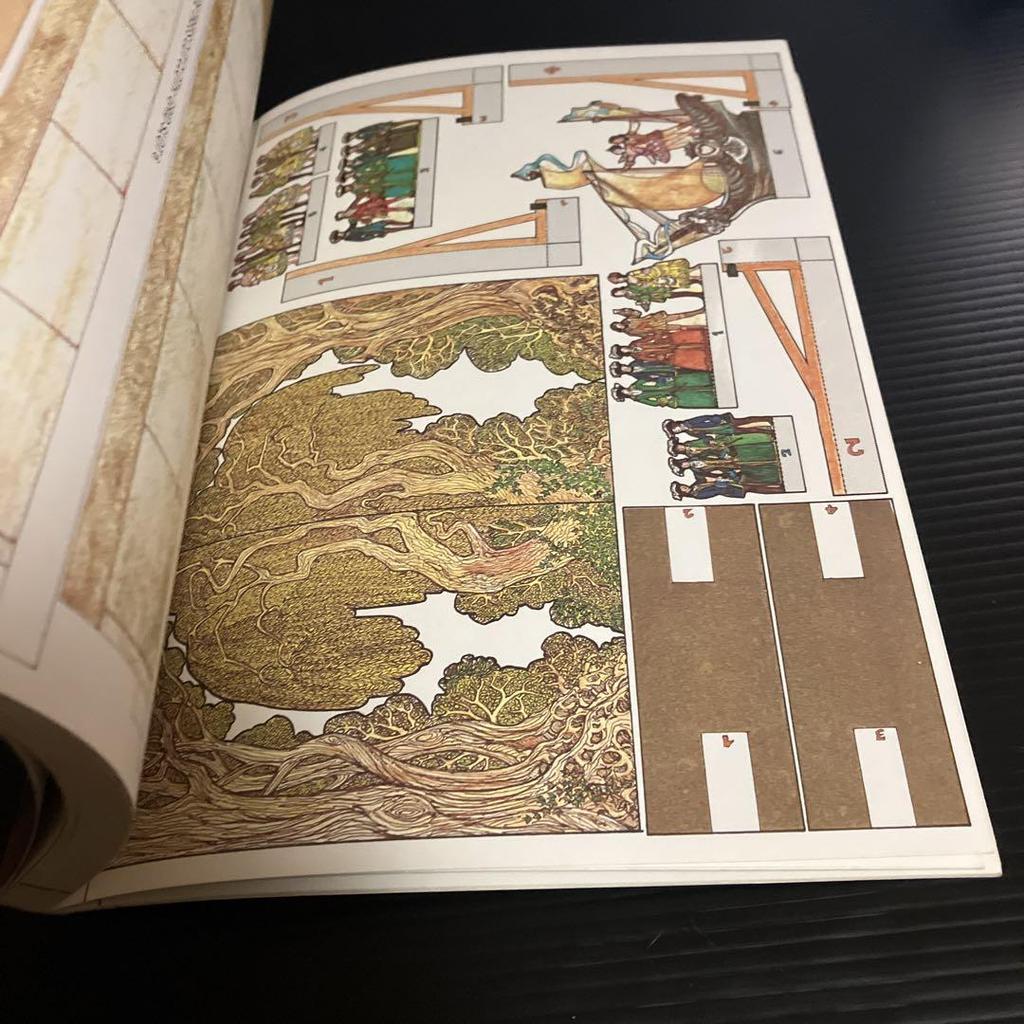 [USED] Paper craft book Make Your Own World of the Thea