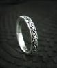 Sterlingworth [Seven Layer 1] Cloudvine-T1 Silver Ring
