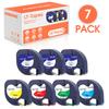 Absonic 12mm LT Tape 91201 12267 91200 for Dymo Letratag Label 91202 91203 91204 91205 Compatible Dymo Letratag LT-100H Labeller
