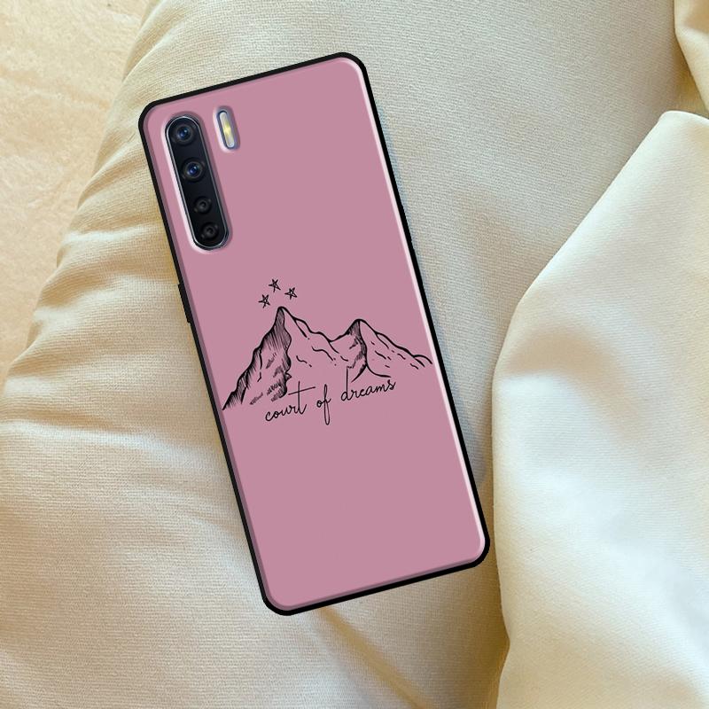 A Court Of Mist And Fury Case For Oppo A60 A80 A40 A15 A16 A17 A57 A94 A74 A54 A76 A96 A18 A38 A58 A78 A98 A6 A5 Pro