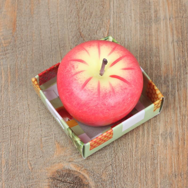 Creative Christmas Eve Gifts Apple Candles Fruit Candles Birthday Christmas Decorations Student Gifts