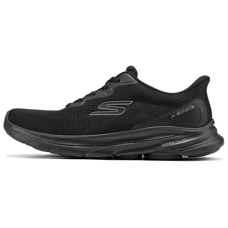 Skechers Go Walk Удобные Легкие Вставные Универсальные Мягкая Подошва Износостойкие Дышащие Упругие Легкие Низкие Ходячие Ботинки 216797-BBK 39.5