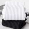 Herren Sport Kurzsocken Weiß Schwarz Unisex Einfarbig Socken Herren Atmungsaktive Socken