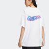 Adidas Alphabet Print Round Neck Sports T-Shirt Unisex Tops White IB7646