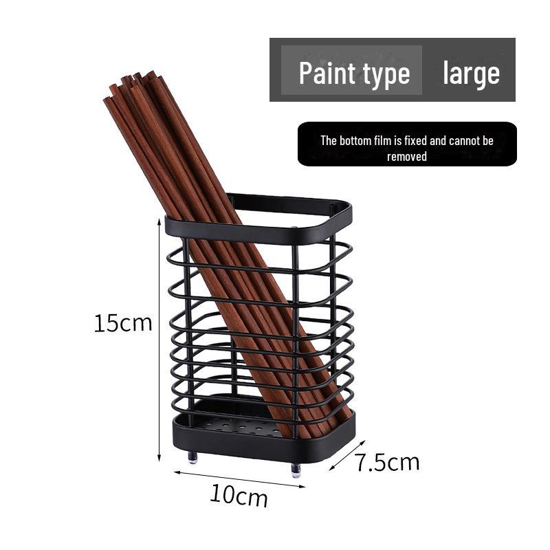 

Подвесной держатель для палочек и столовых приборов из нержавеющей стали с дренажем