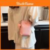 Stylish Pu Mini Crossbody Bag For Women Chic Vertical Small Square Purse In Trendy Colors