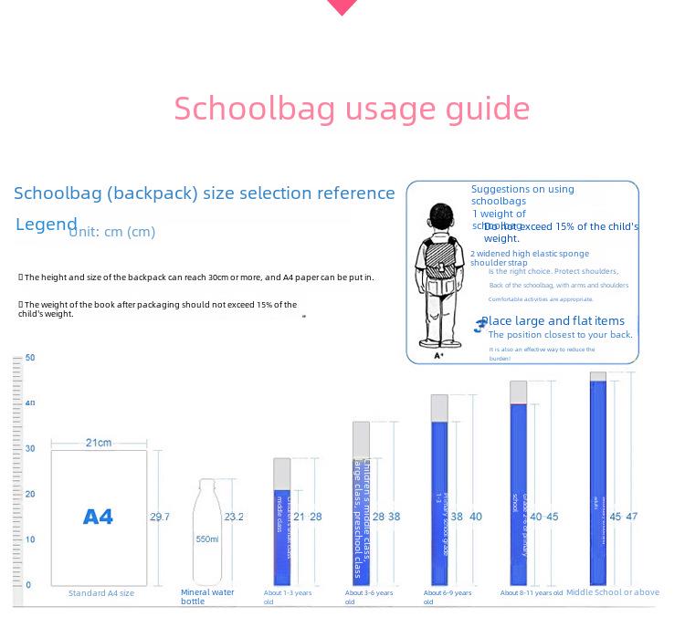 Lightweight, Large-Capacity Printed Backpack for Elementary Boys (Ages 6-12)
