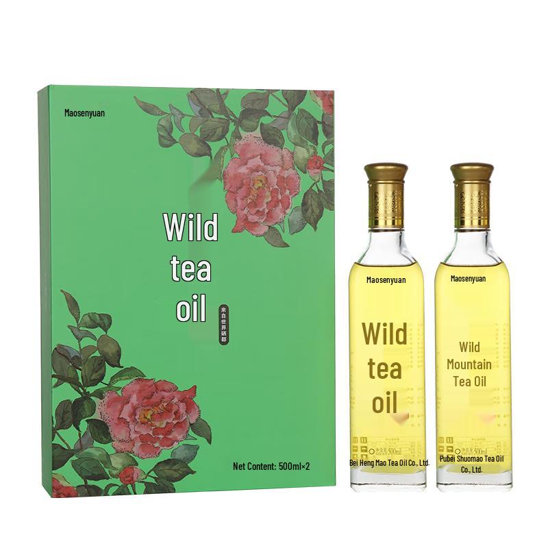 Maosenyuan Organic Wild Camellia Oil Gift Set
